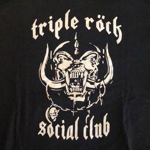 Triple Rock Social Club T-Shirt. Size Large.